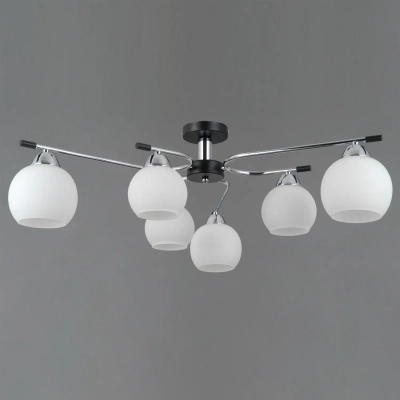 IL0638-6CSQ-24 CR BK LIBRA светильник потолочный ILLUMICO, E27х6