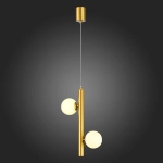 SL1185.203.02 Подвес ST-Luce Золотистый/Белый G9 2*5W