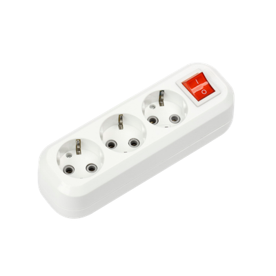 Колодка удлинителя 3-м с заземл. УЗВ-3-GRAND 5230 с выкл. IN HOME 4690612035284