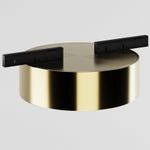 Трековый светильник Zon Levity 3000К 12Вт 100°, TR189-1-12W3K-BBS. TM Maytoni
