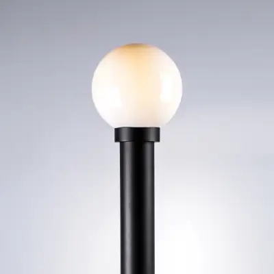 373910 Светильник BOLLA 1x10W (led) E27 ЧЕРНЫЙ IP65