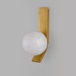 Настенный светильник со стеклянным плафоном 40019/1