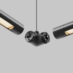 Угловой коннектор для системы Shelf без ввода питания, CA014CL-B. TM Maytoni