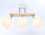 Светильник подвесной TR9505/3 WH/FGD/FR белый/золото/белый матовый E27/3 max 40W 620*100*290