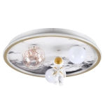 6507/88CL LEDIO LN26 355 белый, золотой Потолочный светильник с ПДУ LED 105W 3000-6000K 220V ATLAS