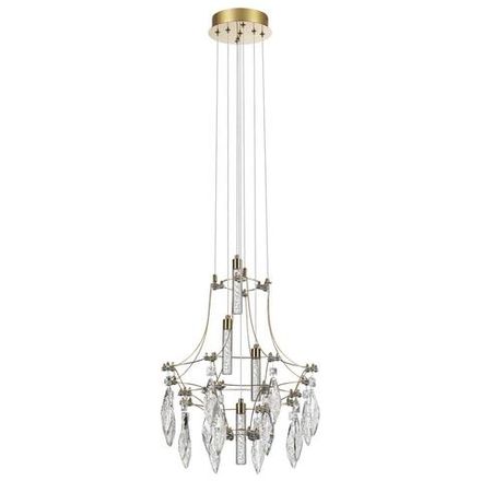 7000/35L CLASSIC ODL_EX25 83 Подвесной светильник металл/хрусталь/нерж сталь IP20 LED 35W 4000K 220-240V FLAMENCO