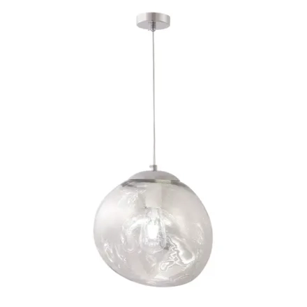 Светильник подвесной Crystal Lux MALAGA SP1 D280 CHROME 0861/201