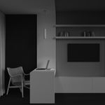 Подвесной светильник Focus Design GU10х1, P038PL-01W. TM Maytoni