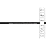 Магнитный трековый светильник Arte Lamp OPTIMA A7267PL-1BK, LED