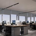 359933 PORT NT25 210 черный Трековый св-к диммир. со сменой цв.температуры, пульт ДУ/Tuya Smart Life IP20 LED 24W 3000-6000K 90-240V VECTOR