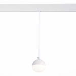 ST358.543.07 Магнитный трековый светильник подвесной белый LED 1*7W 4000K 520Lm Ra&gt;80 120° IP20 D90xH90 48V