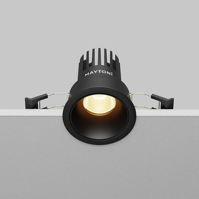 Встраиваемый светильник Dip 2700K 10Вт 50° 2,5 см, DL115-10W-2.7K-B. TM Maytoni