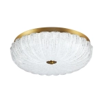 7719/48L PIKO LED SN 567 Светильник металл/стекло/прозрачный/золотой LED 48Вт 3000-6500K D400 IP20 пульт ДУ TESORO