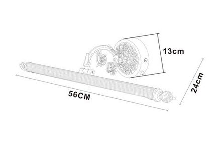 Подсветка для картин Arte Lamp BARI A6708AP-1AB, LED