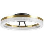 736040 Люстра ROTONDA 21W LED 1053LM 180G ЧЕРНЫЙ/ЛАТУНЬ 3000K Lightstar