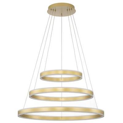 Citilux Дуэт CL719682 LED Люстра подвесная с пультом Золото