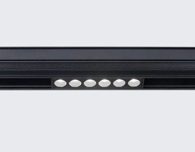 Светильник светодиодный для шинопровода Magnetic GL4019 BK черный IP20 6W 4200K 48V 24° 115*22*45