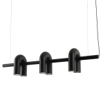 08465-3A,19 Подвес Канти черный w121*20 h150 Led 36W (3000-6000K)