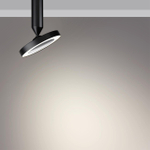 359279 OVER NT23 280 черный Светильник накладной светодиодный IP20 LED 18W 85-265V 1350Лм 3000К MIRROR