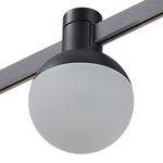 ST815.406.05 Магнитный трековый светильник FARM Черный LED 1*5W 3000K 78Lm Ra90 120 IP20 D75xH109 24V