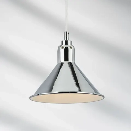 765024 Люстра LOFT 1х40W E14 ХРОМ