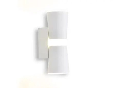 Настенный светодиодный светильник FW195 WH/S белый/песок LED 3000K 12W 70*200*100
