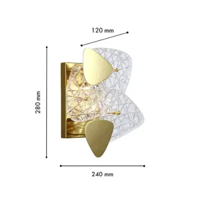 Бра Krakle 4249-2W, 2*G9*40W. ТМ F-Promo