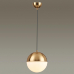 4960/1A PENDANT ODL22 393 античн.бронза/металл/белый/стекло Подвес E27 1*40W PINGA