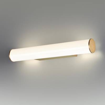 6618/8WL HIGHTECH ODL24 599 золотой/металл/акрил Настенный светильник IP54 LED 8W 4000K 220V ANTER