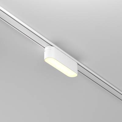 Трековый светильник Basis Radity 3000K 6Вт 120°, TR080-1-6W3K-W. TM Maytoni