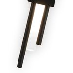 08431,19 Бра Диркс черный d8 h65 Led 6W (4000K)