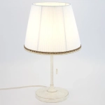 Citilux Линц CL402720 Настольная лампа патина с белым абажуром