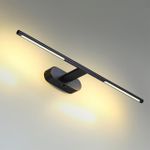6634/7WL HIGHTECH ODL24 313 металл/черный/акрил Настенный светильник IP20 LED 7W 3000K/4000K/6000K (перекл ч/з тумблер) 220V ALEDO