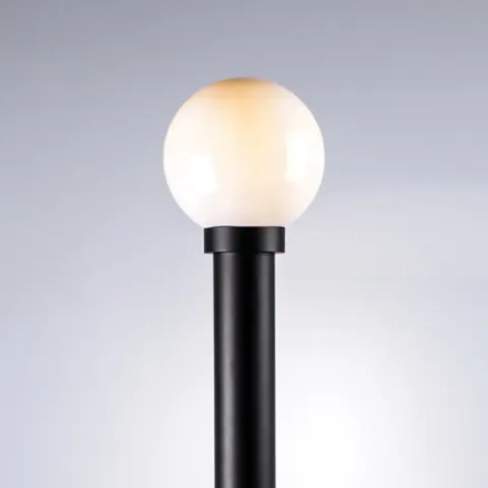 373710 Светильник BOLLA 1x10W (led) E27 ЧЕРНЫЙ IP65