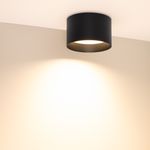 Светильник SP-BISCOTTO-R140-15W Warm3300-MIX (BK, 80 deg, 230V) (Arlight, IP54 Металл, 5 лет)