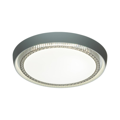 7644/EL PALE SN 186 Светильник пластик/белый/серый LED 70Вт 3000-6000К D520 IP43 пульт ДУ RAHIG