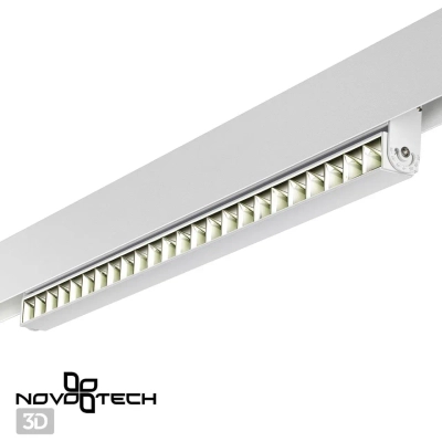 358544 SHINO NT21 072 белый Трековый светильник для низковольного шинопровода IP20 LED 4000K 24W 48V FLUM