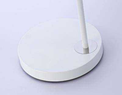 Светильник напольный с выключателем на проводе TR97680 WH белый E27 max 40W D150*1540