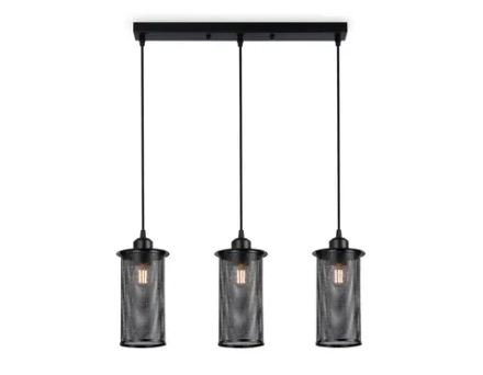 Подвесной светильник в стиле лофт TR8164/3 BK черный E27*3 max 40W 580*102*1060