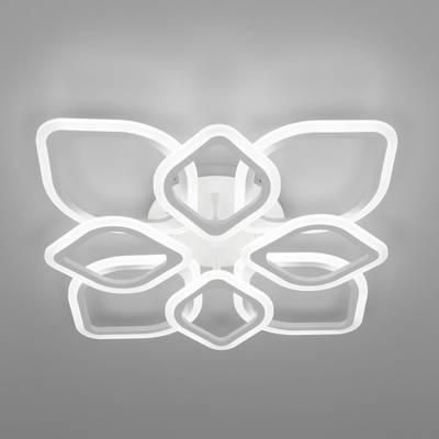 Citilux Ромби CL236180R LED Люстра с пультом Белая