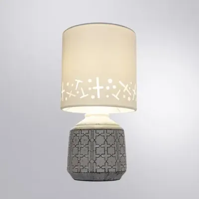 Декоративная настольная лампа Arte Lamp BUNDA A4007LT-1GY, 1хE14