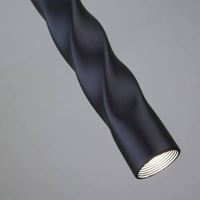 Подвесной светодиодный светильник в стиле лофт 50136/1 LED черный