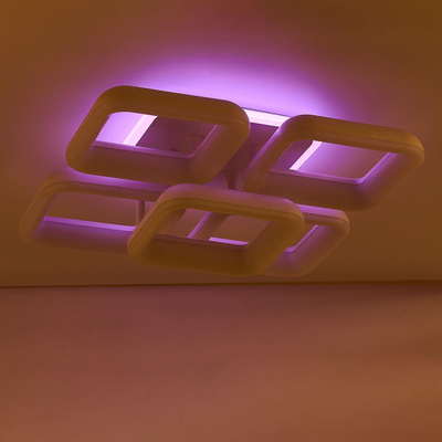 Citilux Паркер Смарт CL225A250E RGB Умная люстра Белая