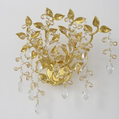 Бра Crystal Lux EDEN AP2 GOLD 3870/402