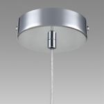 8102/1A COMFI LN26 408 хром/прозрачный металл/металл Подвес Е14 1*40W 220V ISHA