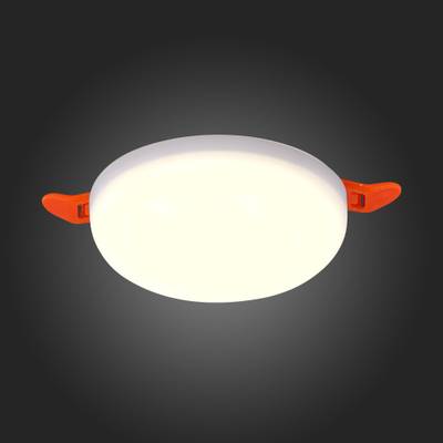 ST700.548.08 Св-к встр. Белый LED 1*8W 4000K 690Lm Ra80 180° IP44 D90xH20 85-265V