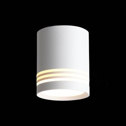 ST101.542.05 Светильник потолочный Белый LED 1*5W 4000K 390Lm Ra&gt;80 120° IP20 D68xH80 170-240V