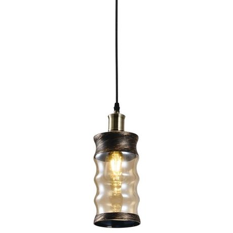 Подвесной светильник Escada 1102/1 E27*60W Wenge/Bronze