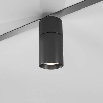 Slim Magnetic Трековый светильник  R02 12W 4200K черный 85012/01