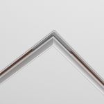 Коннектор угловой 90° Exility встраиваемый под ГКЛ 9,5мм, белый, TRACL034-42W-R. TM Maytoni